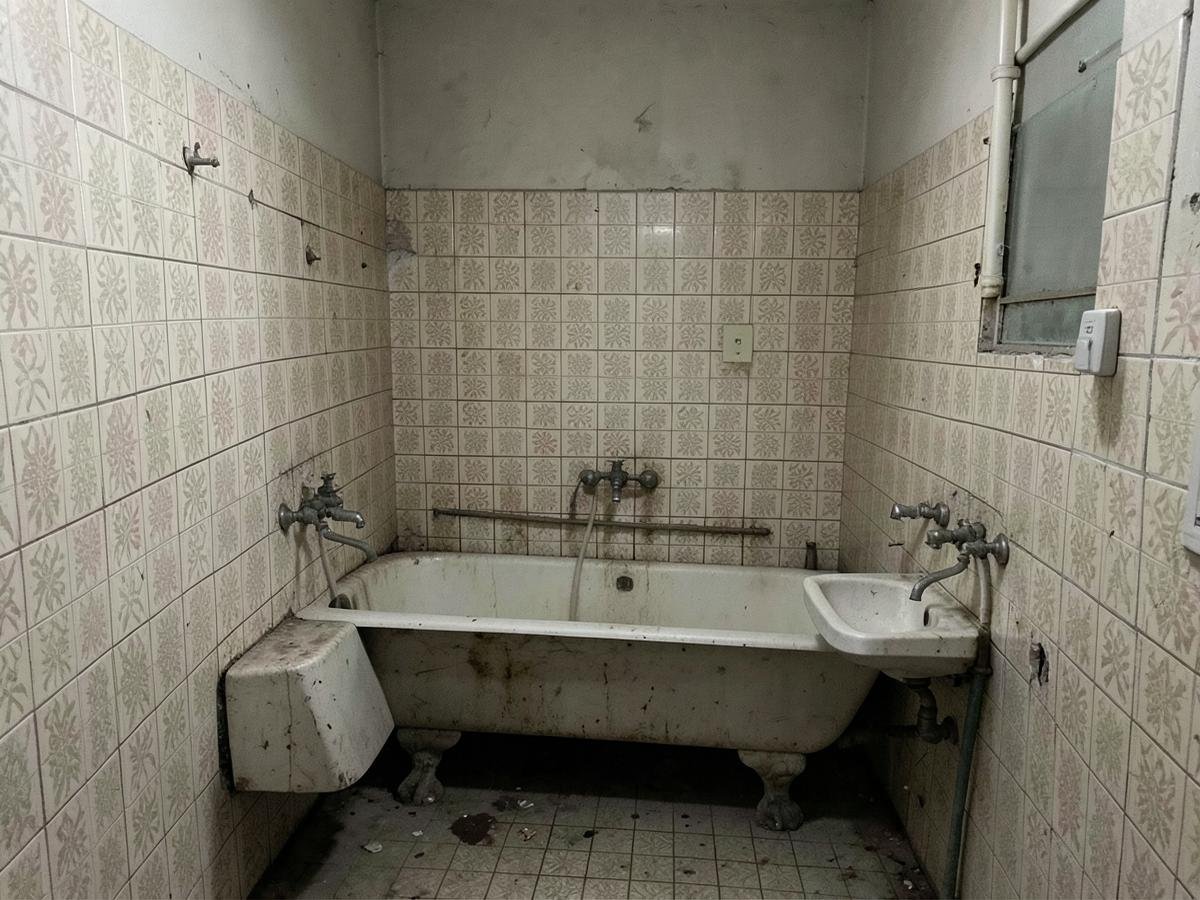 Antes de la reforma del baño